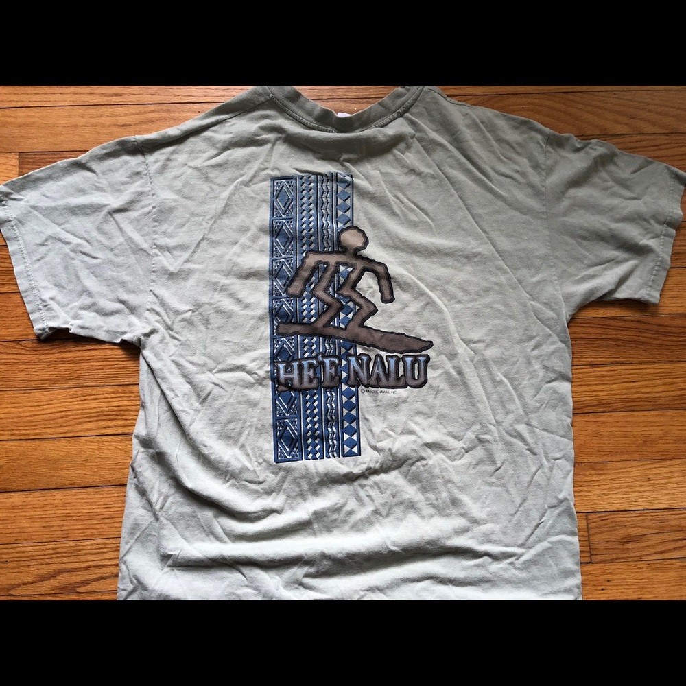 Vintage Hawaii he'e nalu large shirt